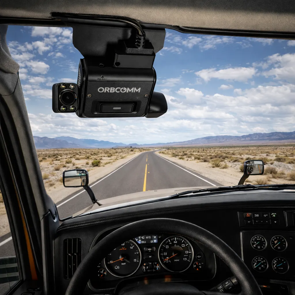 Trakion: Gestión de flotas y activos móviles en tiempo real, dispositivo orbcomm FM6510 – Dispositivo de Cabina